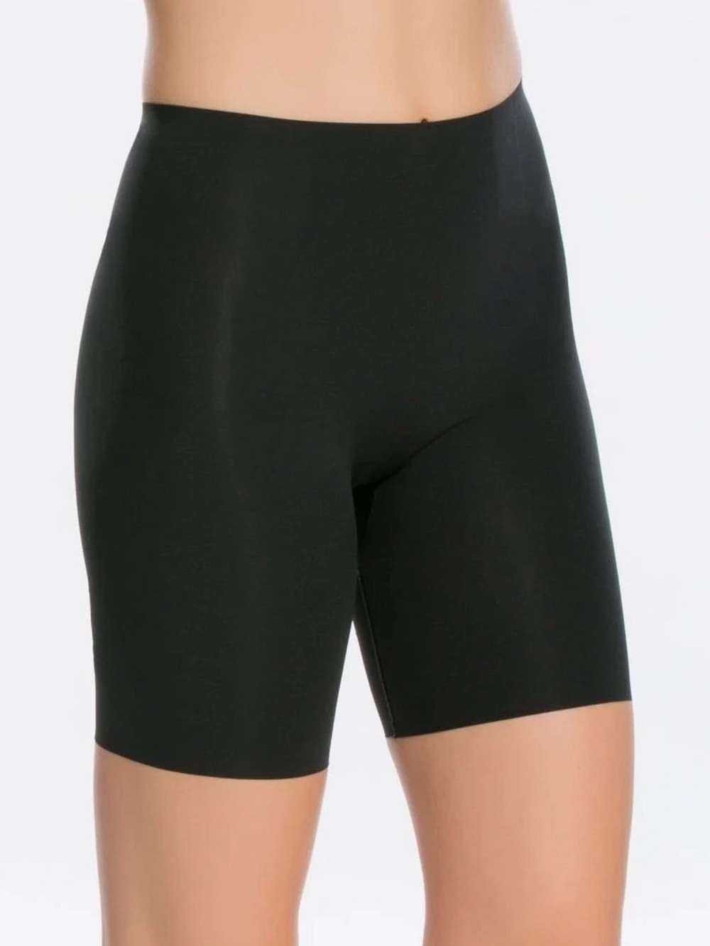 SPANX Thinstincts Mid-Thigh Shaper Shorts Black XL Style 10005R